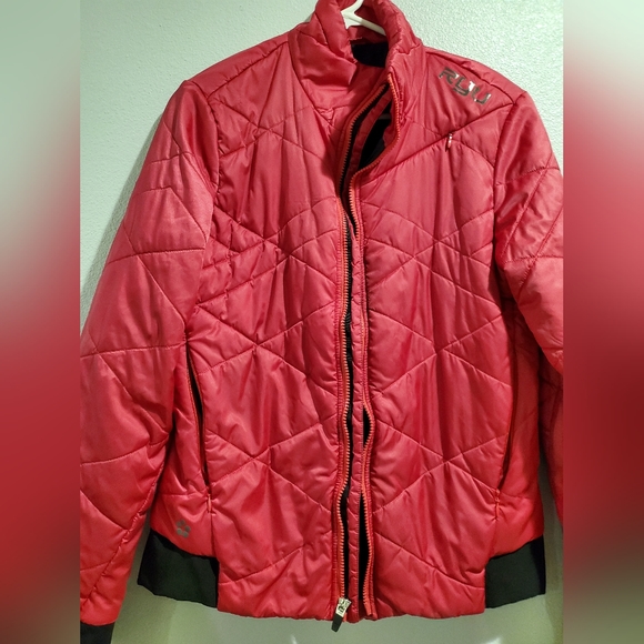 Women's Ryu Primaloft Puffer Quilted Winter Jacket Coat Pink M - Picture 3 of 7